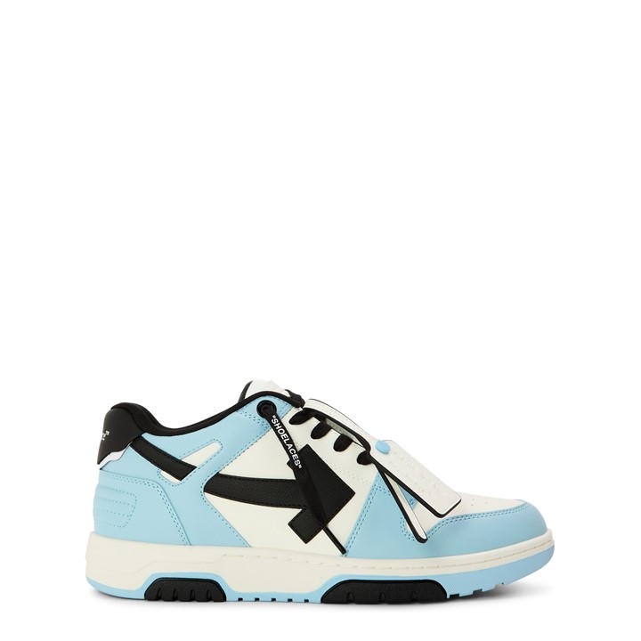 Off White Men's Outofoffice Calf Leather Low-Top Trainers Multi Size 6 (39)