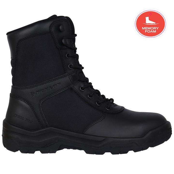 Dunlop Men's Hudson Steel Toe Cap Boots Black Size 10 (45)