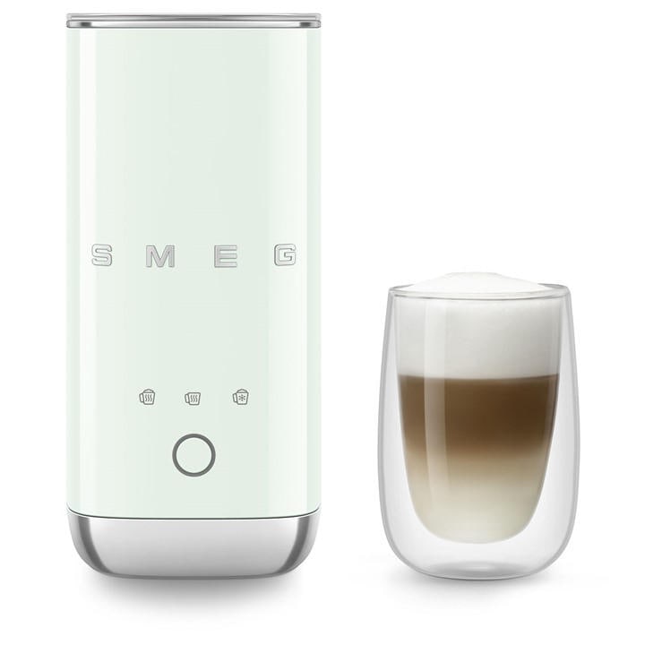 Smeg  50S Style Mini Milk Frother - Pale Green - 120ml - Image 3