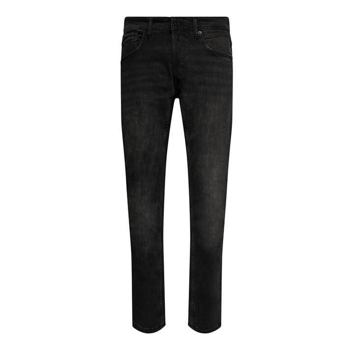 Replay Men's Grover Straight Jeans Black Size 32W R