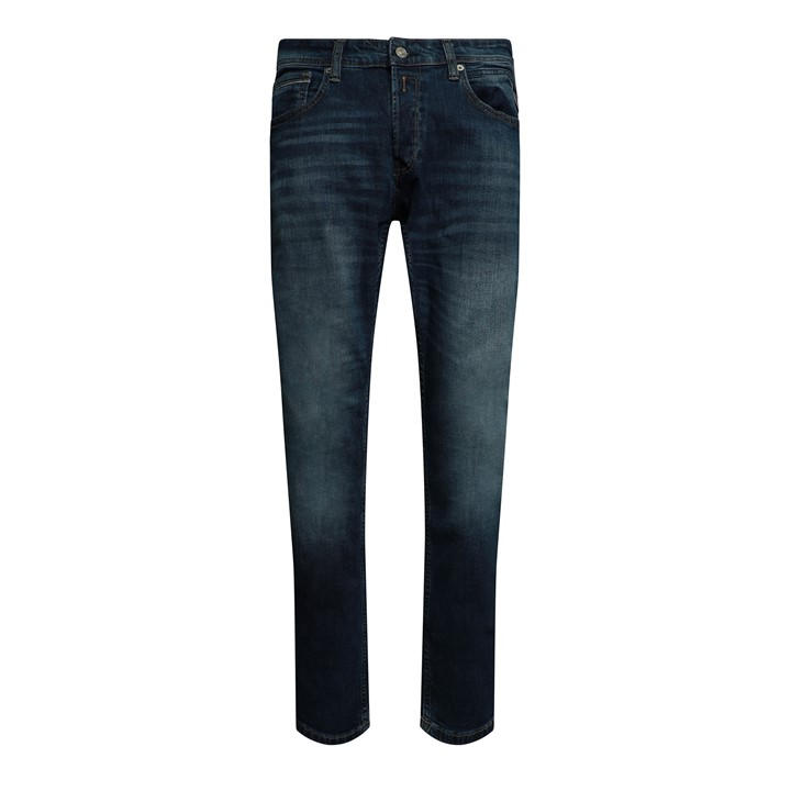 Replay Men's Grover Cotton Straight Jeans Blue Size 34W R