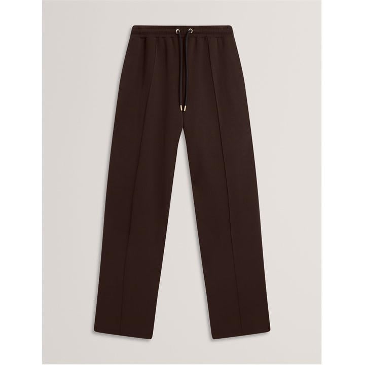 Ted Baker Women's Brown Split Open Hem Jersey Joggers in Size 10, Sports Direct - Image 3