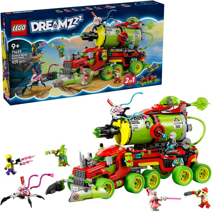 Lego Dreamzzz 2In1 Mateo's Spray Paint Truck 71499 - Image 3