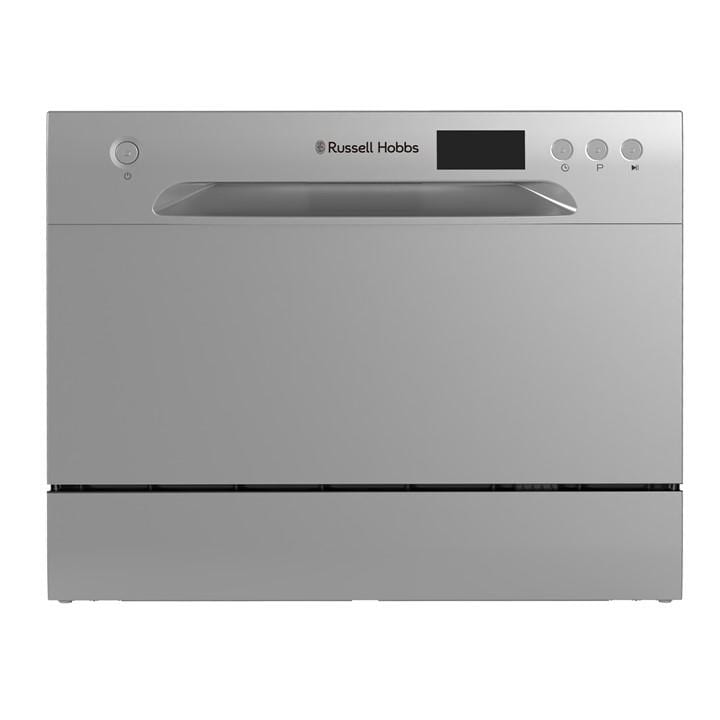 Russell Hobbs Rhttdw6s Table Top Dishwasher Silver 6 Place