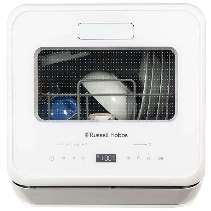 Russell Hobbs Rh2ttdw101w, Table Top Dishwasher White 2 Place